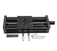 Befenybay 250mm 4080U Aluminum Profile Z-axis Screw Slide Table Linear Actuator for 3D Printer and DIY CNC Router Parts X Y Z Axis