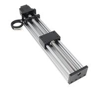 Befenybay 250mm Effective Travel Length Double Optical Axis Guide Ballscrew SFU1605 with NEMA23 Stepper Motor for DIY CNC Router Parts X Y Z Linear Stage Actuator and 3D Printer