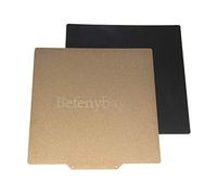Befenybay Flexible Removable Single-Sided Spraying PEI Metal Sheet Bed Magnetic Heated Bed Build Surface 220x220mm for 3D Printer (220x220mm)