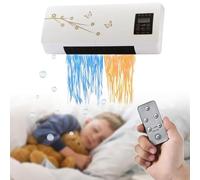 Befoore Commercial Indoor Air Curtain Super Power,Wall Heater, 2000W, Wall Mounted Air Curtains for Doors, Indoor Over Door Fan,Easy-Mount Heater for Indoor Use(A)