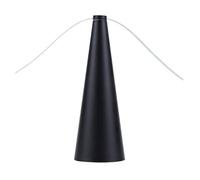 Befoore Fly Fans For Tables, Fly Rep-ellent Fan for Indoor Outdoor, Flying De-terrent Spinner, Portable Fan Bye, Keeping Your Food Clean For Kitchen, BBQ(Black)