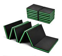 Befoore Folding Memory Foam Garden Kneeling Pad - Memory Foam, Lightweight & Portable with Handles, Perfect for Gardening, Bath Kneeler, Seat Cushion, Indoor & Outdoor Support(Green)