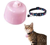Befoore GPS Pet Tracker for Dogs & Cats, Real-Time Location Monitoring, Lifetime Free Tracking, No Monthly Fee, Compatible with iOS & Android, Waterproof(Black,Pink)