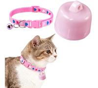 Befoore GPS Pet Tracker for Dogs & Cats, Real-Time Location Monitoring, Lifetime Free Tracking, No Monthly Fee, Compatible with iOS & Android, Waterproof(Pink,Pink)