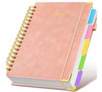 Befoore Hardcover Spiral Notebook, Aesthetic Thick Journal for Women Writing, 100 GSM 300 Pages, College Ruled, for Work, School(Pink)