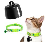 Befoore Mini GPS Pet Tracker - Real-Time Location for Cats & Dogs, No Extra Charge, Route Playback, for iOS Android App, Waterproof Collar Tag for Hiking Travel(Green,Black)
