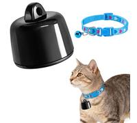 Befoore Mini GPS Tracker for Cats & Dogs - Global Tracking, No Extra Fee, Compatible with iOS & Android, for Any Collar, Smart Location of Animals and Objects Devices(Blue,Black)