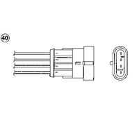 BEFORE CATALYTIC CONVERTER/ FOR CYLINDER 4-6/ LEFT/ RIGHT LAMBDA SENSOR FITS: