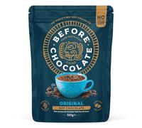 Before Chocolate - Original Hot Chocolate 500g, Made From Whole Cacao Bean - Dairy, Gluten, Nut & SOYA Free