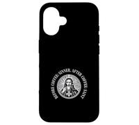 Before Coffee Sinner After Saint Coffee Church Saying Case for iPhone 16