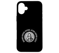 Before Coffee Sinner After Saint Coffee Church Saying Case for iPhone 16 Plus