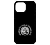 Before Coffee Sinner After Saint Coffee Church Saying Case for iPhone 16 Pro Max
