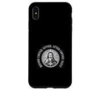 Before Coffee Sinner After Saint Coffee Church Saying Case for iPhone XS Max