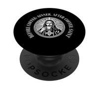 Before Coffee Sinner After Saint Coffee Church Saying PopSockets Adhesive PopGrip