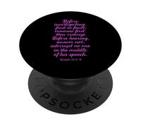 Before Investigating Scripture Sirach 11 7 9 Bible Verse God PopSockets Adhesive PopGrip