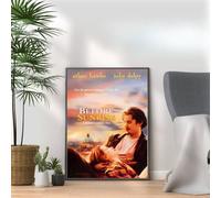 Before Sunrise, 90s Movie Print Vintage Nostalgic Film Poster, A4 and A3 Size Frame Options,Great Home, Pub, Café, Bar Decoration Wall Art Print, House gift for movie lovers (A4 Print Only)