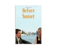Before Sunset Poster Decoration Vibrant High-end Wall Posters Retro Room Decorations Classic Art Posters Suitable For Teenagers Living Rooms BedroomsUnframe-style20x30inch(50x75cm)