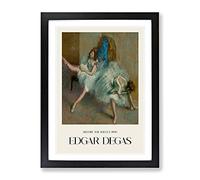 Before The Ballet By Edgar Degas Exhibition Museum Painting Framed Print | A3 Black Framed Wall Art | Ready to Hang | Modern Historical Picture | Living Room Bedroom Lounge Office
