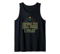 Before the Bell Rings I Pray Christian Teacher Jesus Tank Top