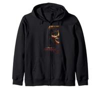 Before The Conjuring There Was Annabelle Horror Zip Hoodie