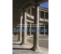Before the State by Andreas Osiander - 9780198294511