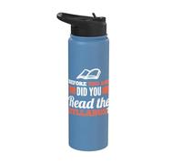 Before You Ask did You Read the Syllabus Stainless Steel Insulated Water Bottle