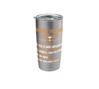 Before You Ask - FPV Drone Pilot Operator Quadcopter Stainless Steel Insulated Tumbler