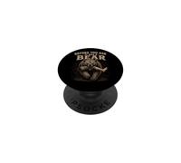 Before You Ask It Was A Bear Funny Leg Amputee PopSockets Adhesive PopGrip