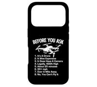 Before You Ask It's A Drone - Drone Racing Drone Operator Case for iPhone 17 Pro