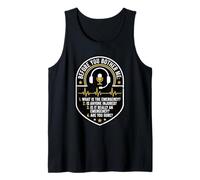 Before You Bother Me 911 Dispatcher Humor Tank Top