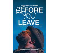 Before You Leave