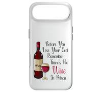 Before You Lose Your Cool Remember There's No Wine In Prison Case for iPhone Air