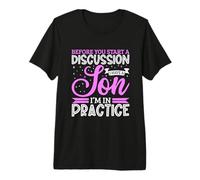 Before You Start a Discussion - Mother Son Premium T-Shirt