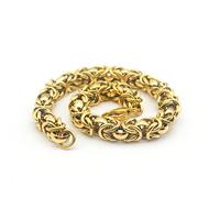 BEFOSHINN Byzantine Bracelet For Men Women Stainless Steel Bracelet Square Three-Dimensional Bracelet Unique Small Circle