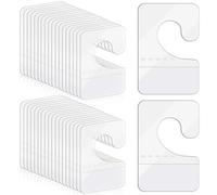 Befun 300PCS Clear Slot Hole Hang Tabs, Sticky Hanging Tabs(1.1''x1.7'')