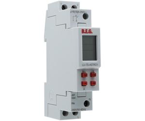BEG Digital Astro Time Switch Clock 1 Channel 1 Module TS-ASTRO1 - 92669