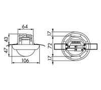 BEG Luxomat Motion Switch (Complete) - 92274