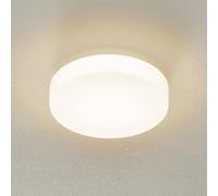 BEGA 34287 glass LED ceiling lamp DALI 3000K Ø34cm