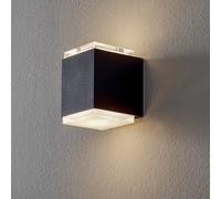 BEGA 50063 LED wall light 3,000 K 9 cm black
