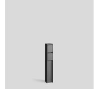 BEGA 70704 Outdoor Connection Pillar Graphite (European Socket) - 70704