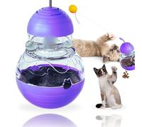 BEGA PET Indoor Cat Toy, 16.3 Inch Interactive Wand Toy for Adult Cats and Bored Kittens, Training Bowl PURPLE