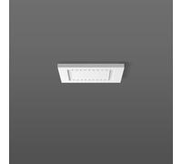 BEGA RZB Hemis Square LED ceiling lamp, 25 x 25 cm, 3,000 K