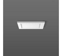 BEGA RZB Hemis Square LED ceiling lamp 30x30 cm 3,000 K