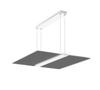 BEGA RZB Twindot S Square LED hanging DALI 64 cm 830