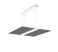 BEGA RZB Twindot S Square LED hanging DALI 64 cm 840