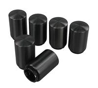 Begale Set of 6 Stainless Steel Beer Bottle Opener, Magnet Push Down Bottle Cap Opener, Black