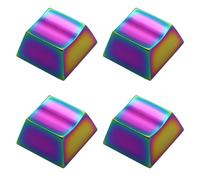 Begchy 4-Piece Keycap Set, Made of Aluminium Alloy, Wear- Keycaps, DIY Gaming Keycaps, Keycaps for Mechanical Keyboards