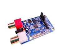 Begchy DLHiFi I2S ADC HiFi Audio Acquisition Card Module WM8782S Master Slave Mode Development Board 24BIT 192K 96K 48K Blue 1 Piece