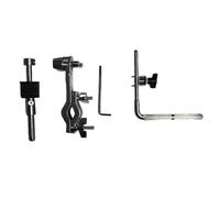 Begchy Metal Cymbal Stand Portable Drum Extension Clamps Holder Extension Clamp Holder Percussion Accessories Style 1