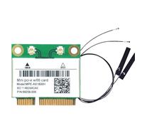 Begchy RTL8852BE WIFI6 Card+Internal Antennas AX1800M WiFi Bluetooth5.2 2.4GHz/5GHz WIFI Card Adapter 802.11ax for Win10/Win11